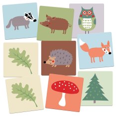 Magellan Grand Pexeso Forêt colorée