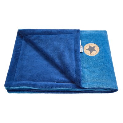 Dubbele deken MAZLÍK BAMBOE Outlast® - denim/blauw