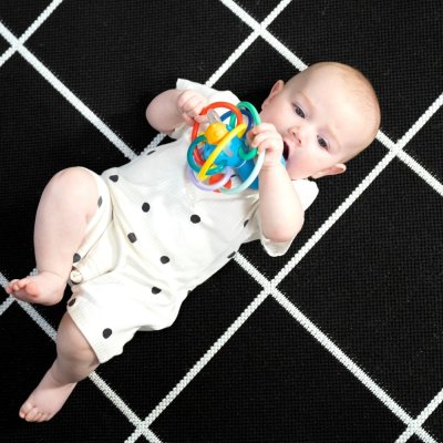 BABY EINSTEIN Anneau de dentition/hochet Opus's Shake & Soothe™ 0m+