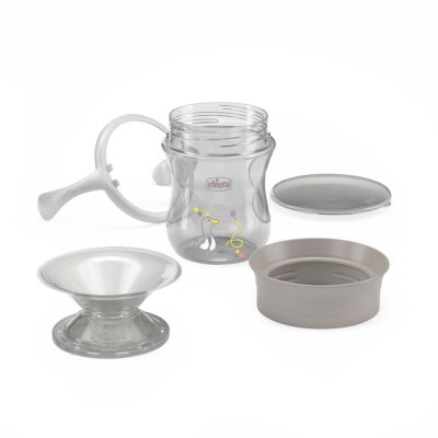 CHICCO Cană 360 Perfect X cu mânere gri, 12m+