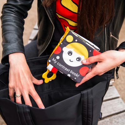 BABYONO Speelboek Mijn Contrastboek