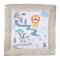 CANPOL BABIES Pluszowy kocyk edukacyjny z trapezem Safari 0m+