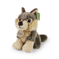 Rappa Loup en peluche assis 18 cm ECO-FRIENDLY