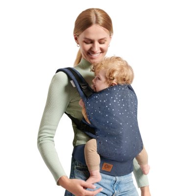 KINDERKRAFT Babytrage Nino Confetti Denim