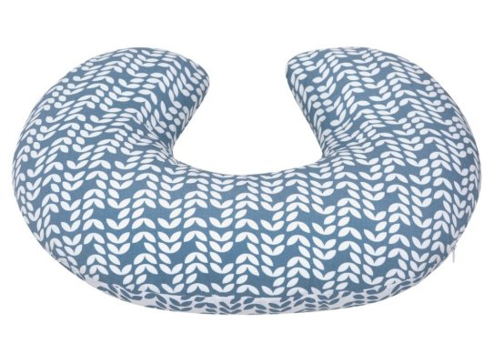 MOTHERHOOD Nursing pillow Blue Classics new 36x16x54 cm