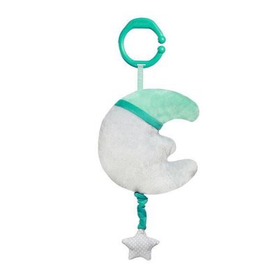 BABYONO Zabawka muzyczna na kółku C Happy Moon 0m+