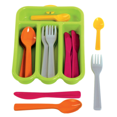 Gowi Besteck-Set grün