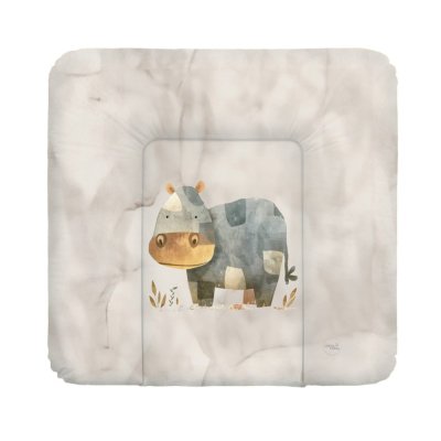 CEBA BABY Mjukt skötunderlägg (75x72) Basic Cosy Hippo