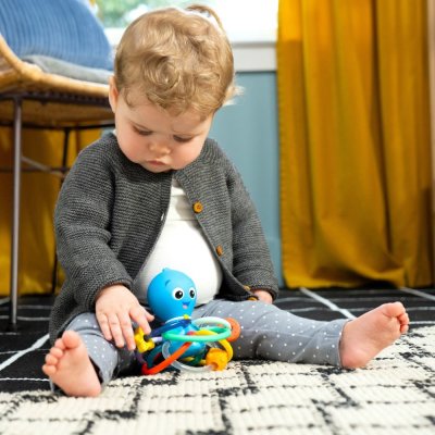 BABY EINSTEIN Anneau de dentition/hochet Opus's Shake & Soothe™ 0m+