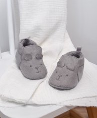 Doudou Set regalo - Set primi stivaletti 0-6 mesi grigio