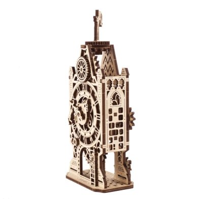 Ugears 3D Drewniane Puzzle Mechaniczne Wieża Zegarowa