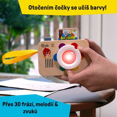 BABY EINSTEIN Jucărie interactivă cu sunet aparat foto HAPE 6luni+