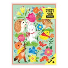 Mudpuppy Easter Greeting Puzzle