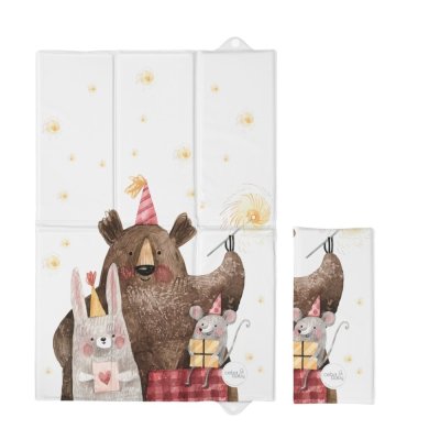 CEBA BABY Potovalna previjalna podloga (60x40) Basic Celebration