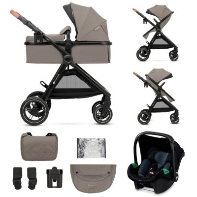 KINDERKRAFT Kombikinderwagen 3in1 Esme Sand Beige