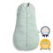 ERGOPOUCH Otulacz i śpiworek 2w1 Cocoon Sage 0-3 m, 3-6 kg, 2,5 tog