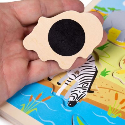 Bigjigs Toys Safari Sound Puzzle