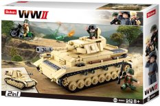 Sluban WWII M38-B0693 Grand char allemand 2 en 1
