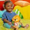 BRIGHT STARTS Spielzeug mit Melodie am C-Ring Löwe Huggin' Lights ™0m+