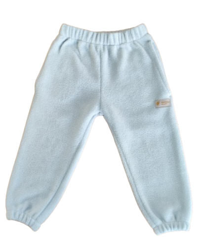 Monkey Mum® Fleece sweatpants - Light blue
