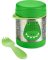 SKIP HOP Zoo Thermoskanne für Essen mit Löffel/Gabel Krokodil 325 ml, ab 3 Jahren