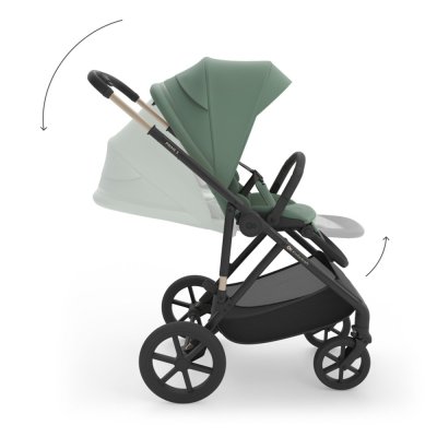 KINDERKRAFT Kombikinderwagen 3in1 Prime 3 Dark Green