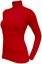 Camiseta de lactancia de cuello alto Catarina - roja