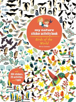 Chronicle Books Książka z naklejkami Moja natura Ptaki świata