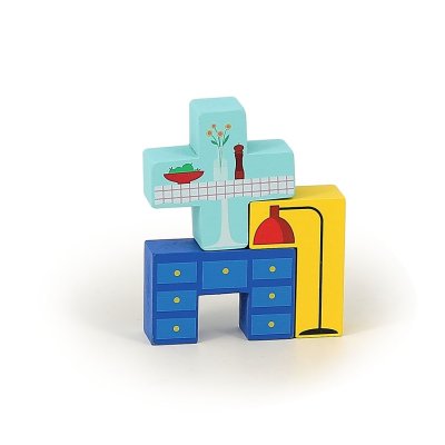 Vilac Holz-Logikspiel Richtig beladen! Umzugshelfer