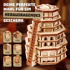 EscapeWelt Puzzle di legno Quest Tower