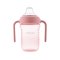 CANPOL BABIES Kubek niekapiący z silikonową końcówką 220 ml różowy