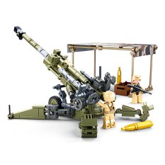 Sluban Model Bricks M38-B0890 Cañón M777 Howitzer