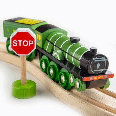 Bigjigs Rail Holzmodell der Lokomotive Flying Scotsman