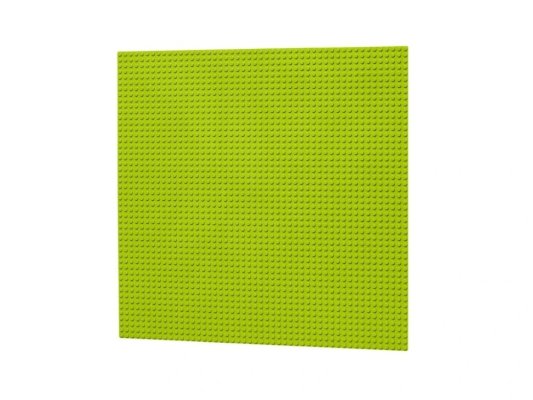 L-W Toys Grande plaque de construction 50x50 plots vert citron