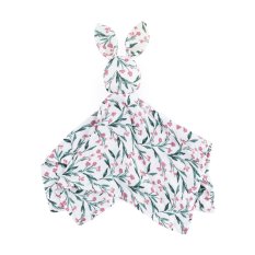 PETITE&MARS Schmusetuch aus Bambus-Musselin Hugo Pink Meadow 0m+