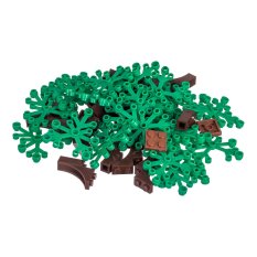 L-W Toys Set créatif arbres 50 pcs