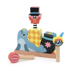 Vilac Lesena igra izstreljevanja Cirkus