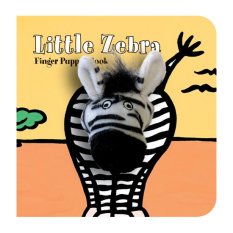 Chronicle Books Livro de Marionetas Pequena Zebra