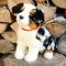Rappa Plyschhund australian shepherd 30 cm ECO-FRIENDLY