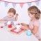 Bigjigs Toys Teegeschirr mit Punkten