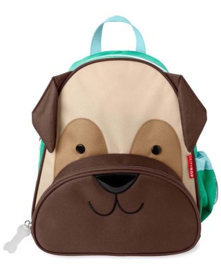 SKIP HOP Zoo Nahrbtnik za vrtec Mopslík 3 let+