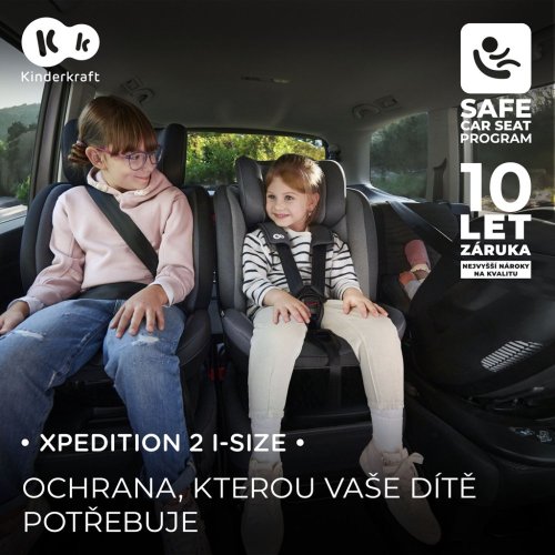 KINDERKRAFT Κάθισμα αυτοκινήτου Xpedition 2 i-Size 40-150cm Μαύρο