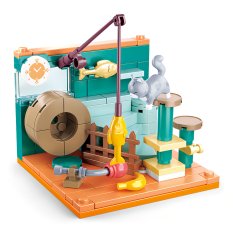 Sluban Mini Handcraft M38-B0919C Ribarski kutak s mačkom