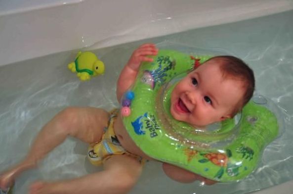 BABY RING Karika za plivanje 0-24 m - narančasta