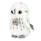 Rappa Plyschuggla vit 18 cm ECO-FRIENDLY