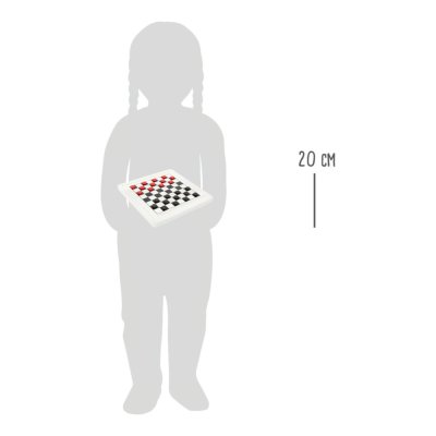 small foot Schach und Dame aus Holz