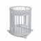 MIMIKO Round 9in1 Mitwachsendes Kinderbett rund grau