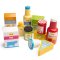 Bigjigs Toys Set mit frischen Lebensmitteln