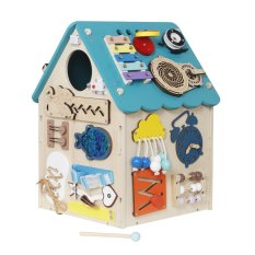 2Kids Toys Activity board Domek turkusowy
