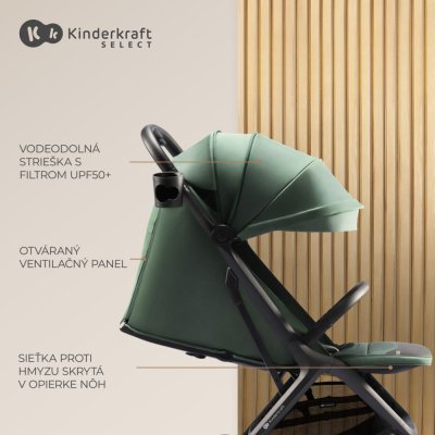 KINDERKRAFT SELECT Sportkinderwagen Nubi 2 Sand Beige